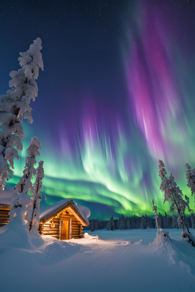 Lapland, located in northern Sweden, is one of the best places in the world to witness the stunning Northern Lights. The destination is also known for its unique ice hotels and winter activities.