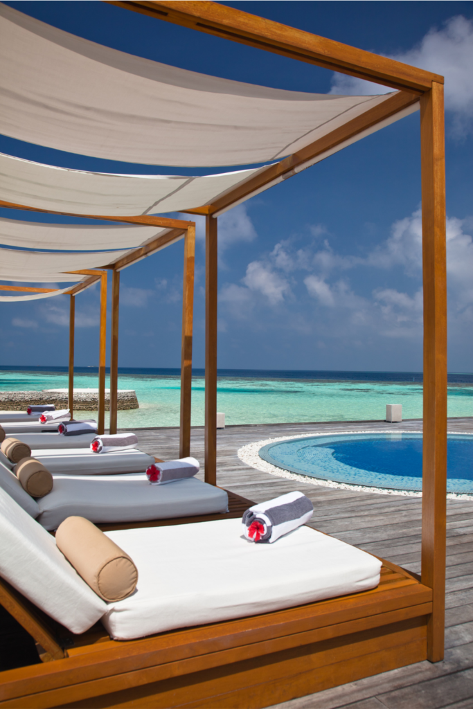 Maldives luxury resort