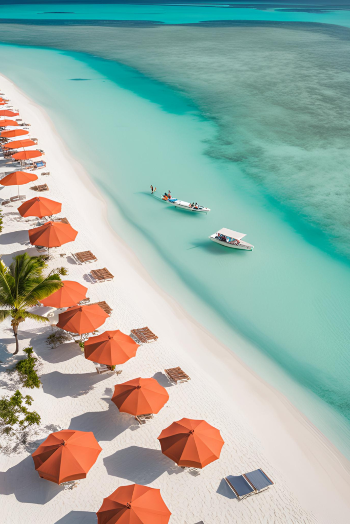 Turks and Caicos is all about pristine beaches and tranquility. Grace Bay Beach is a must-visit, with powdery white sand and calm, turquoise waters. Divers and snorkelers can explore the world’s third-largest coral reef. For something unique, kayak through the mangroves or visit Iguana Island.