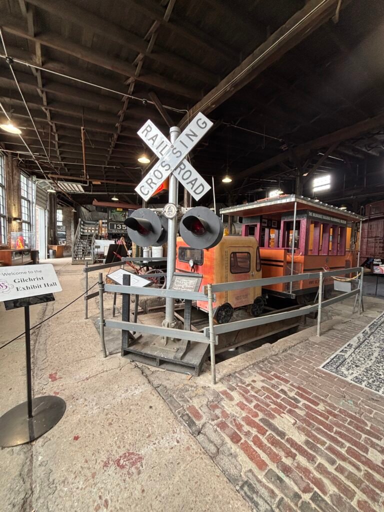 Model railroad display at the Sioux City Railroad Museum