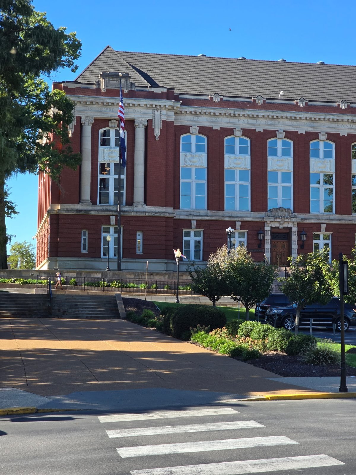 The red brick Missouri Supreme Court Building in Jefferson City