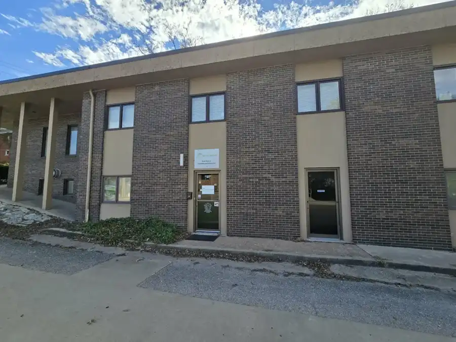 Brick building exterior of Capital Escape in Jefferson City, Missouri