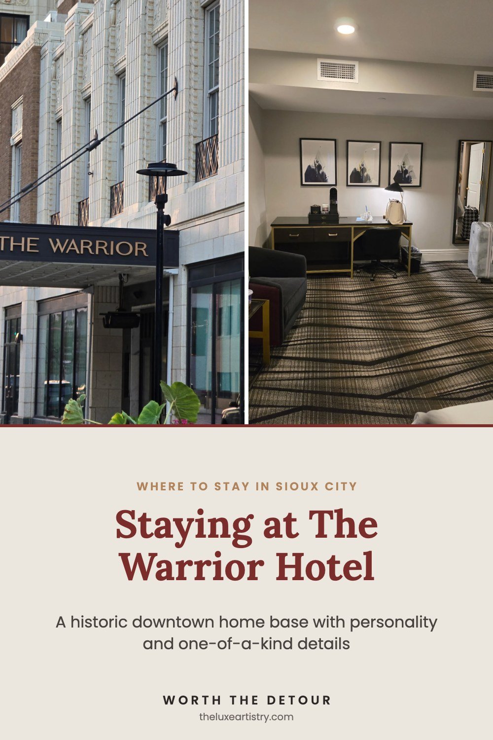 Staying at The Warrior Hotel - A historic downtown home base with personality and one-of-a-kind details